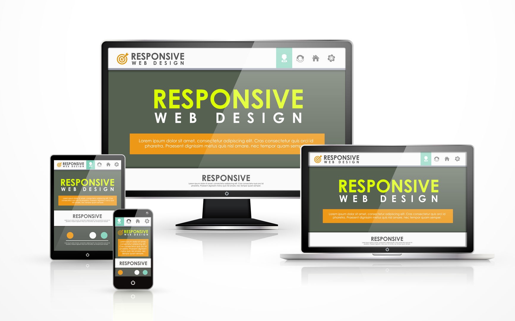 changing images in responsive site designer